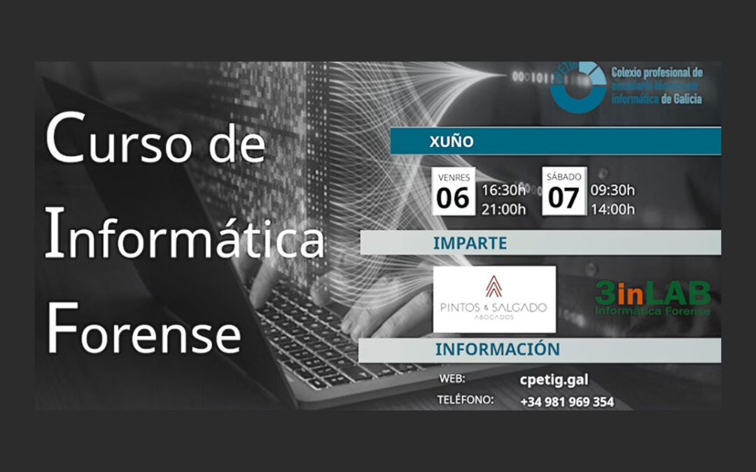 Curso de Informática Forense del CPETIG en Santiago