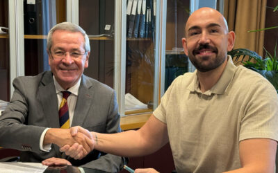 Firma del convenio con la empresa Allaboutpulse